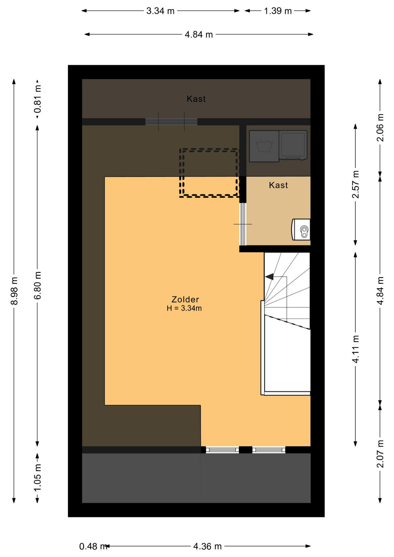 Galjoen 08 49 - 8243 MN - lelystad-plattegrond-3